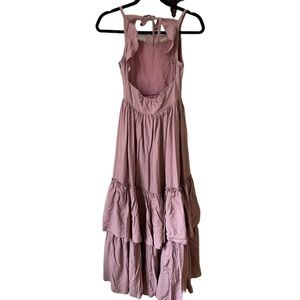 Mauve Joyfolie open back sundress with side zip size 10